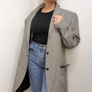 Blazer trench coat